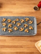 Pierrade® de champignons de Paris