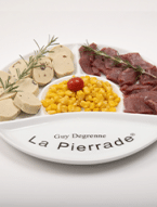 assiette quenelle canard