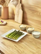 Asperges aux 3 sauces