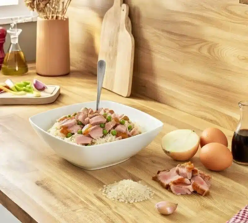 Riz cantonais au canard