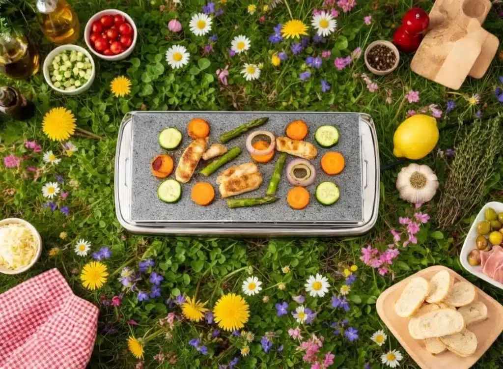 nombreuses recettes Pierrade® Pierrade® de légumes